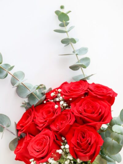 Ramo de 10 rosas rojas para enviar a Barcelona